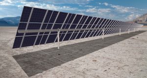 Monoline 3H one row single axis PV tracker
