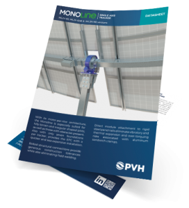 PVH Monoline 2V solar tracker datasheet