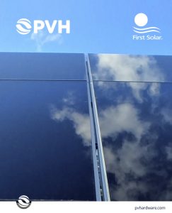 PVH and first solar thin film modules