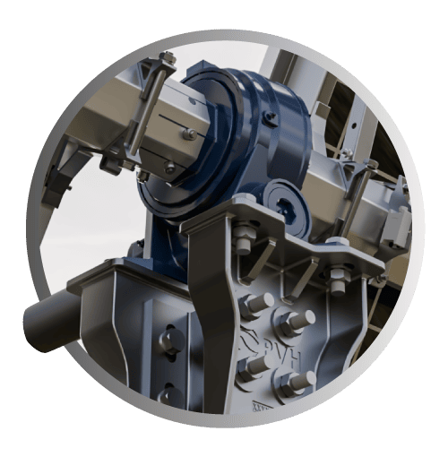 Monoline+ solar tracker - motor detail