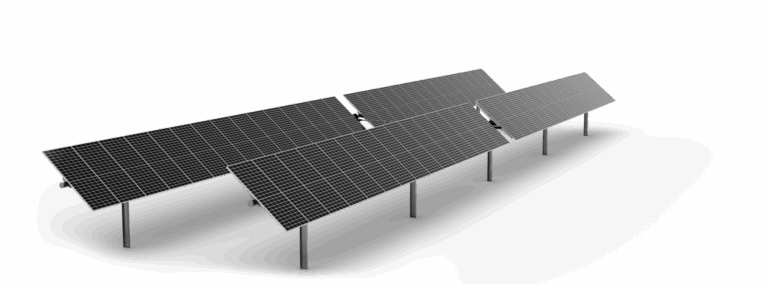 Dual row solar tracker