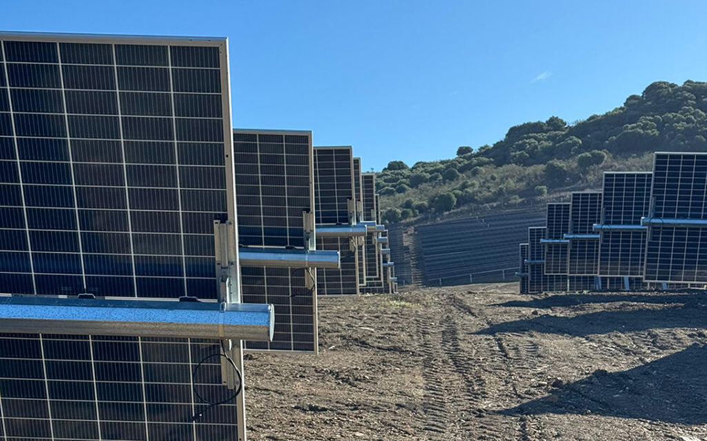 terrain-adaptive solar trackers