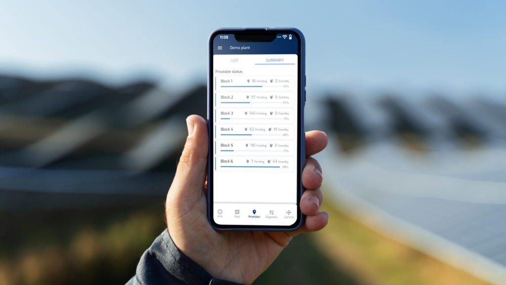 ProInsights GO: mobile SCADA for solar plants