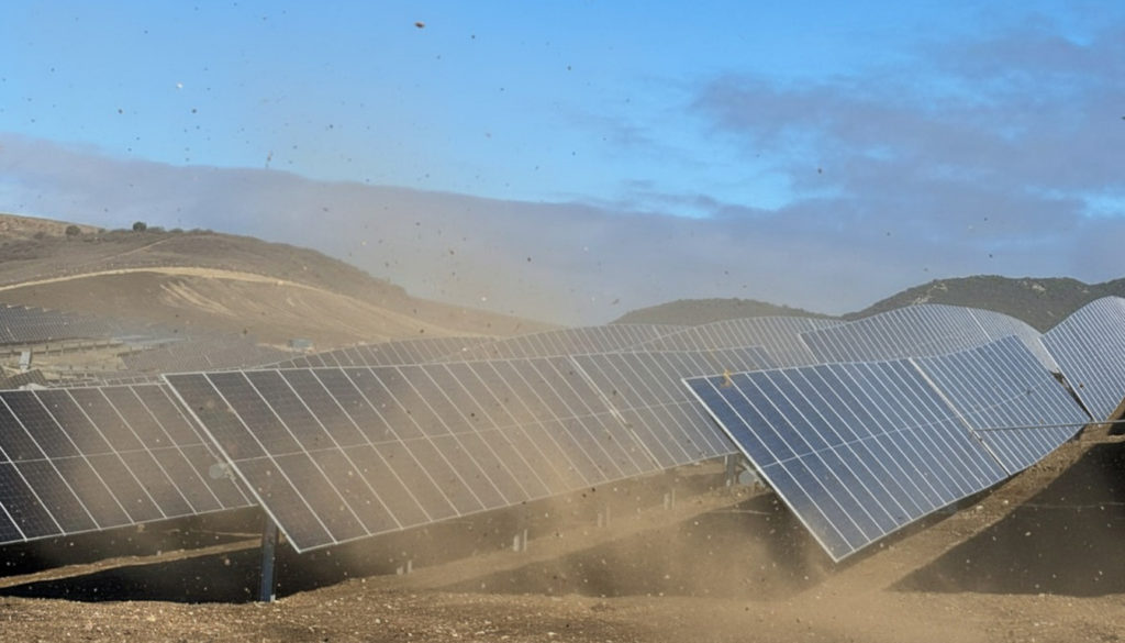 windsense - wind storm protection for pv plants