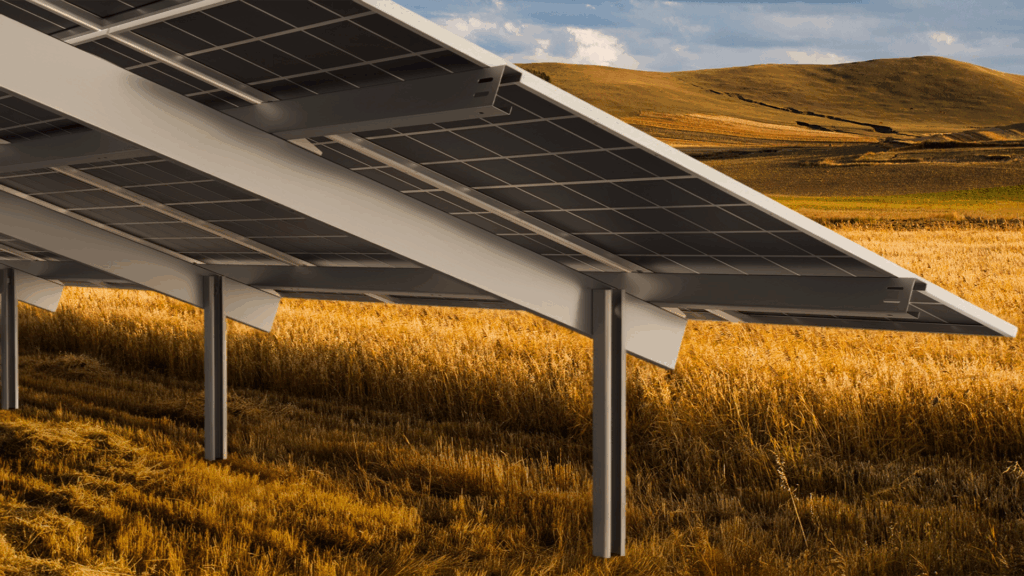 Solarfix fixed-tilt structure with bifacial compatibility