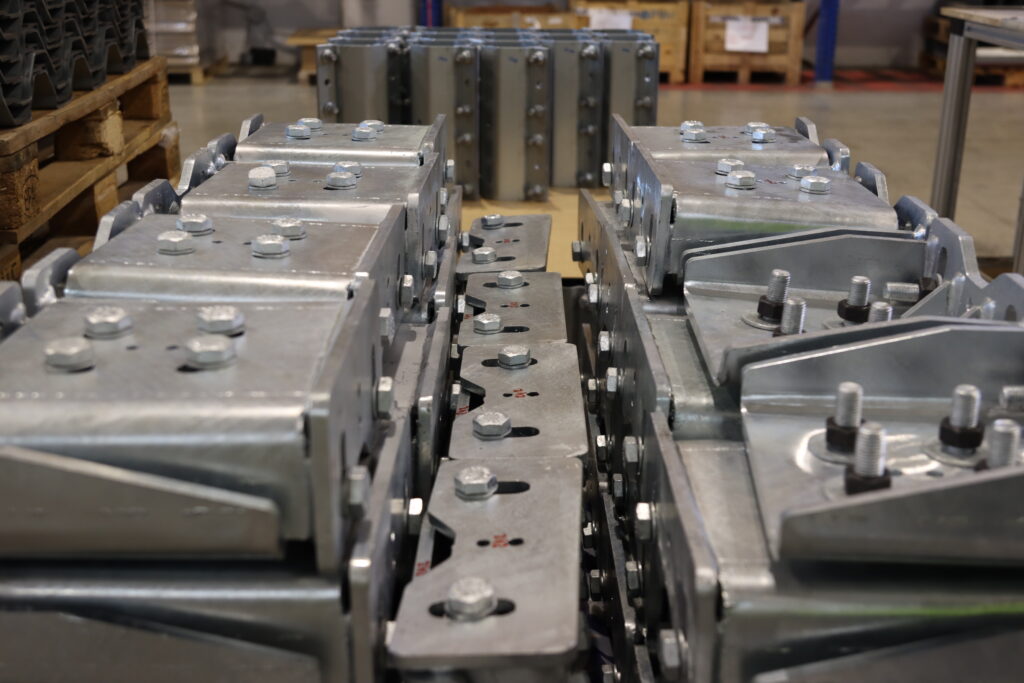 Pre-assembled Tracker components